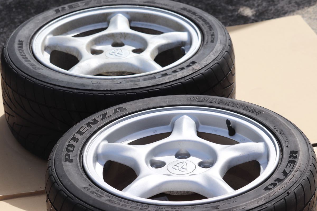 RX7 FD 純正ホイール 当時物 MAZDA マツダ 16inch 8J+50 114.3 5H 2本