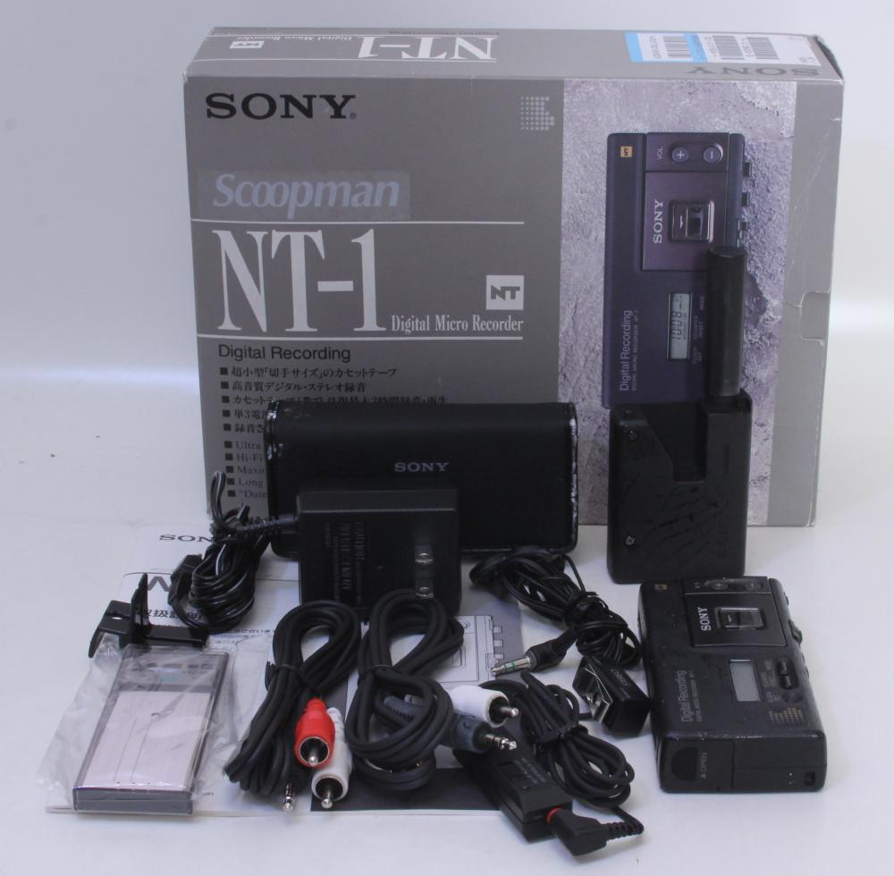 ホ*ル様 SONY Scoopman NT-1 デジタルマイクロレコーダー 現状 SONY