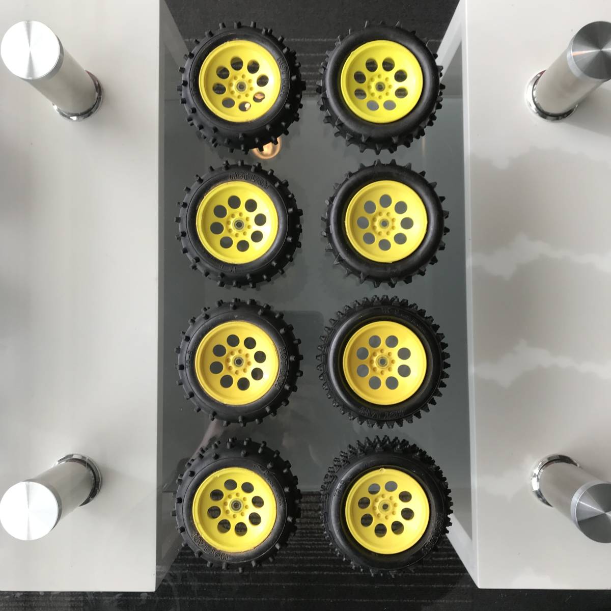 1/10 京商 HOT LAPS ターボオプティマ ジャベリン 当時物タイヤ＆ホイール あれこれセット