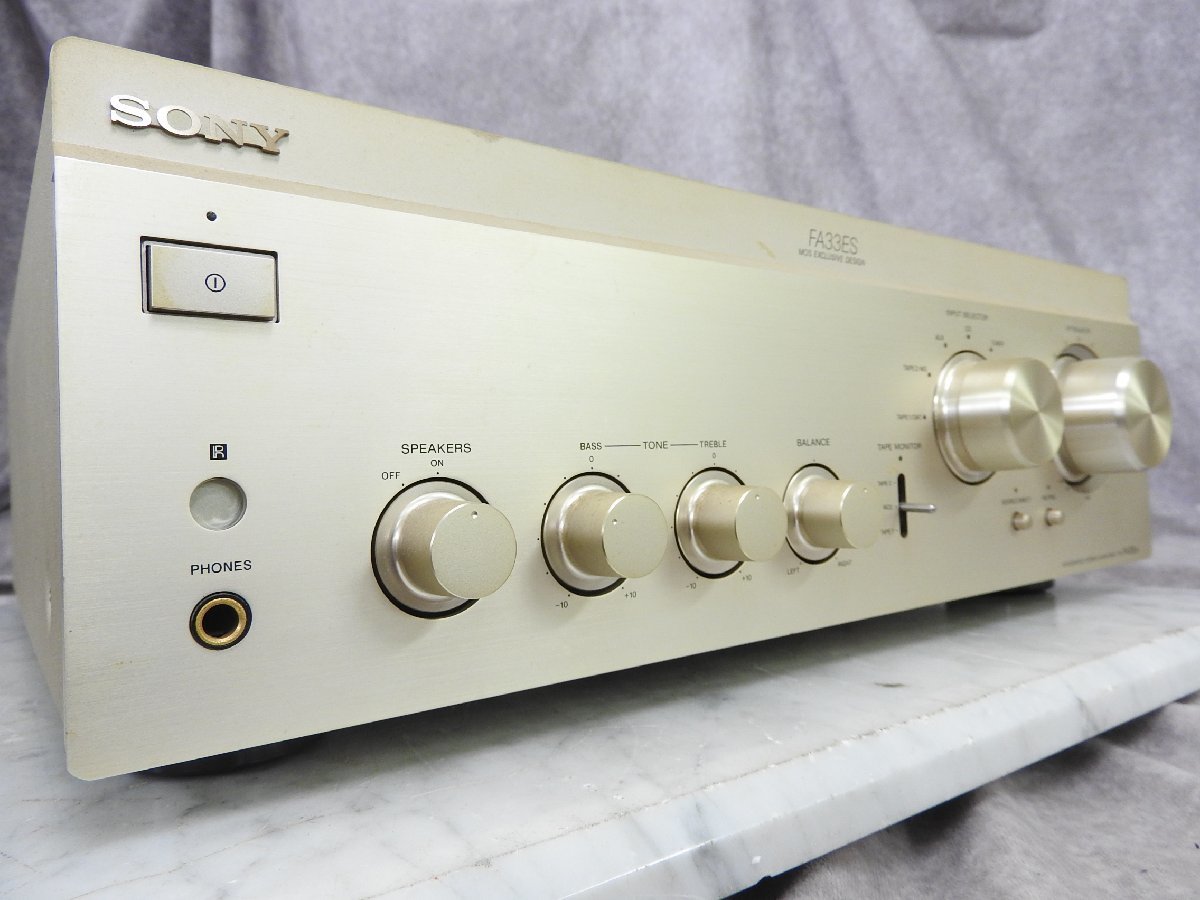 SONY FA33ES プリメインアンプ ☆SONY ソニー TA-FA33ES プリメインアンプ ☆中古☆ TA-FA33ES