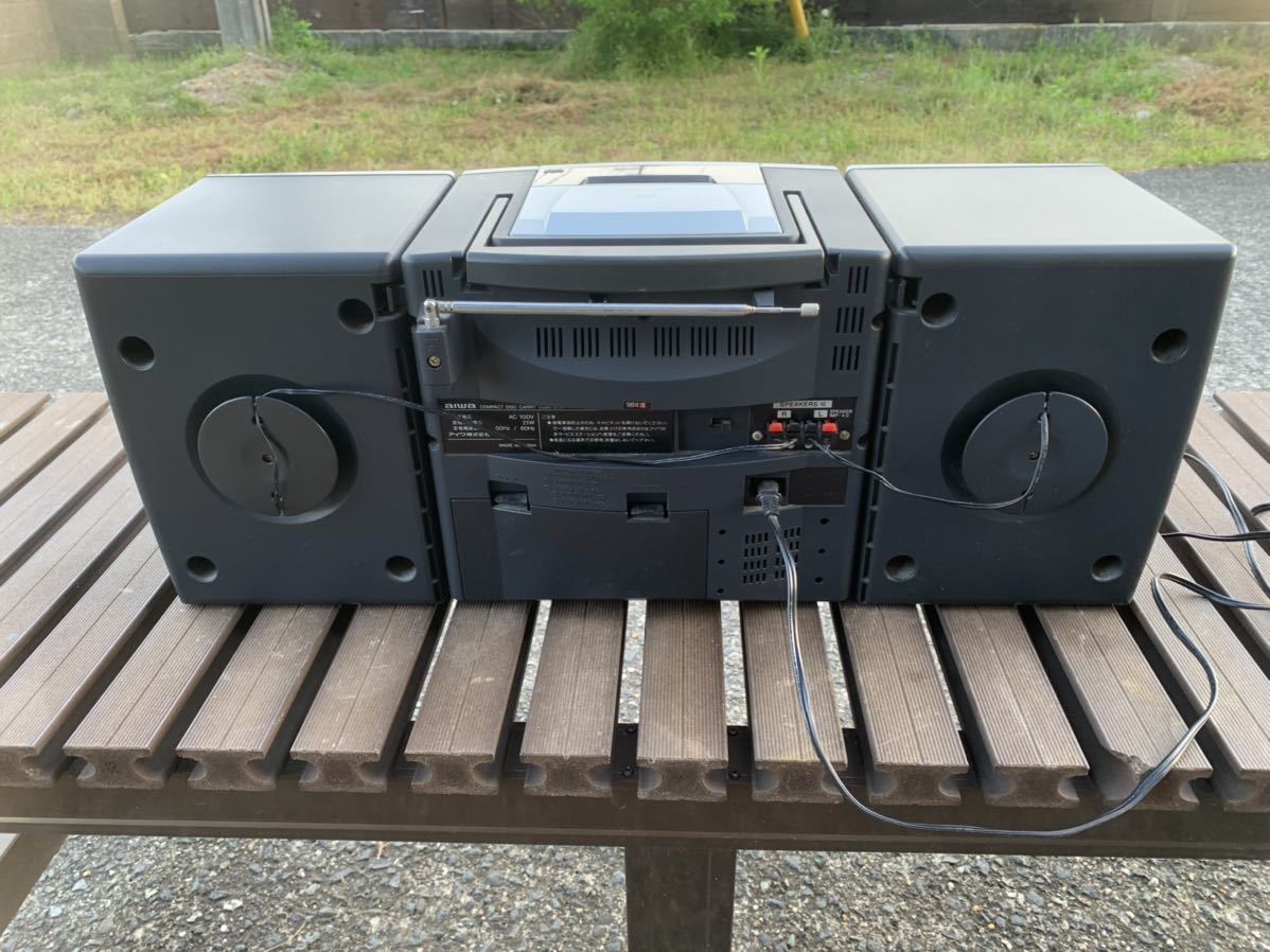 aiwa アイワ CDダブルラジカセ XG-E20 ミニコンポ オーディオ機器