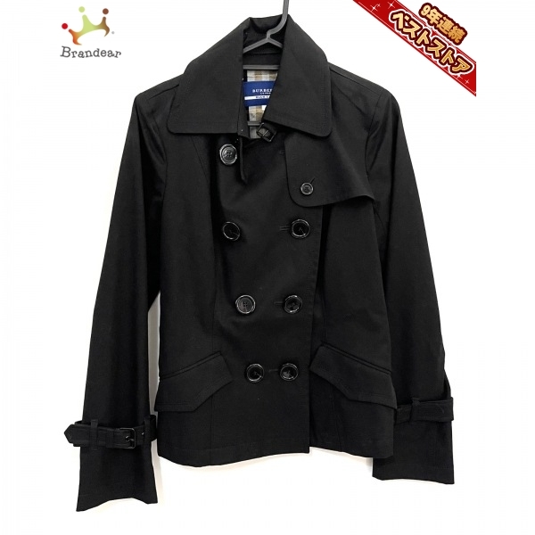 美品 バーバリーブラックレーベル BURBERRY レザージャケット M-65