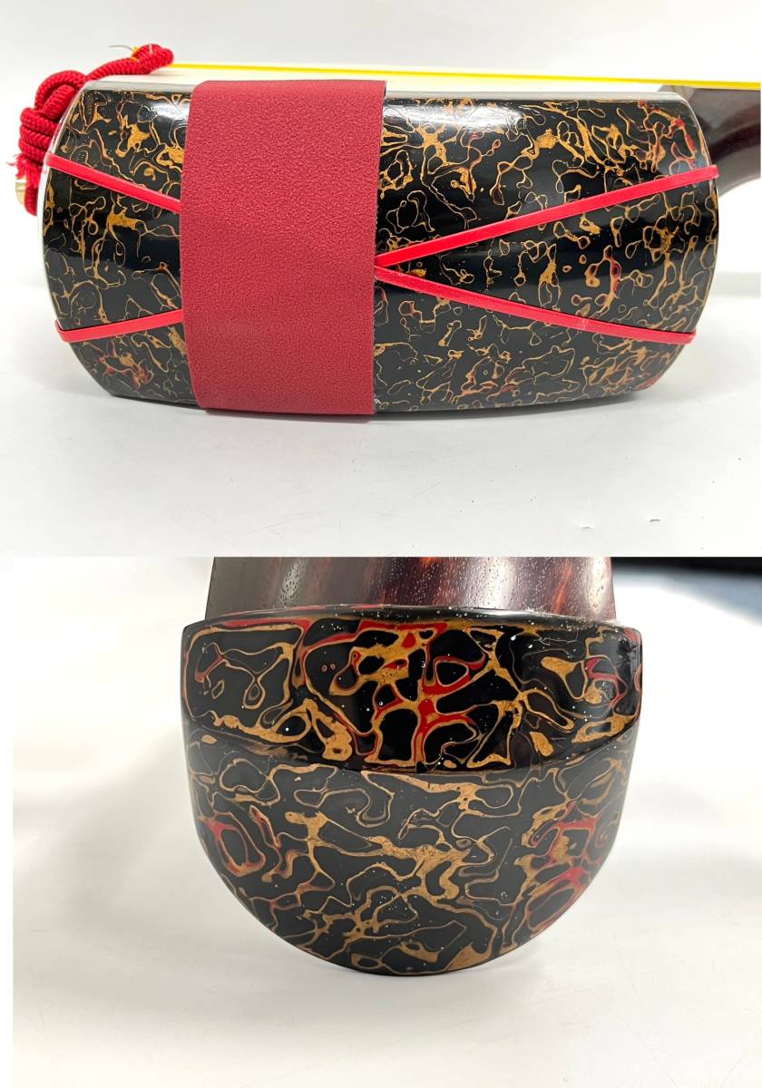 三味線　撥　亀甲　和楽器　弦楽器　バチ　べっ甲 津軽三味線 紅木 べっ甲 撥 三味線 ばち バチ 民謡 和楽器 弦楽器 本体