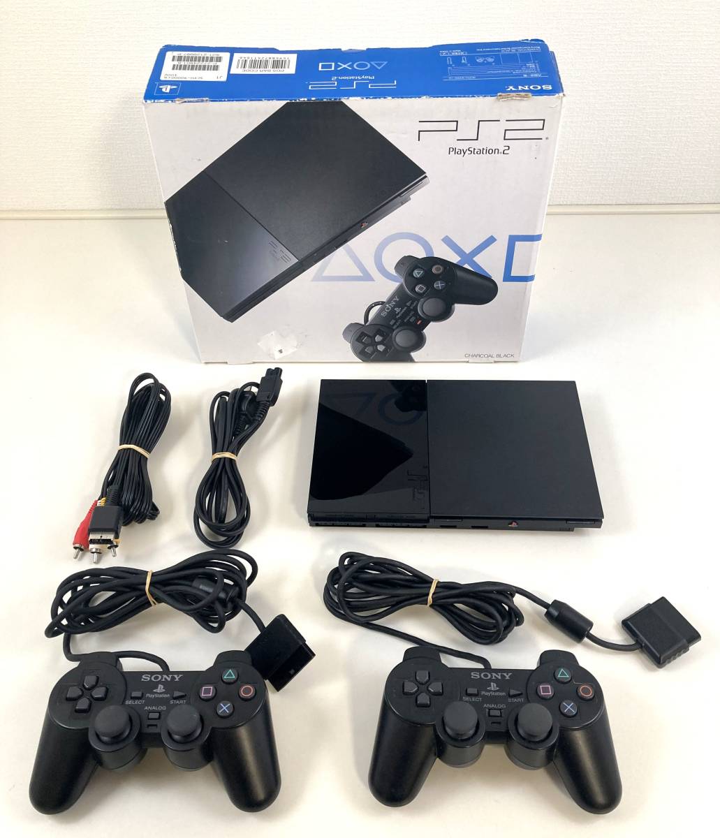 動作確認済み】SONY プレイステーション2 本体 SCPH-90000CB 