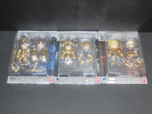 中古 聖闘士星矢大全集 星矢 + アイオリア + シャカ 3個セット