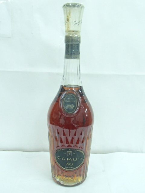 ＃53180 【未開栓】 CAMUS XO COGNAC カミュXO ロングネック 容量 度数不明