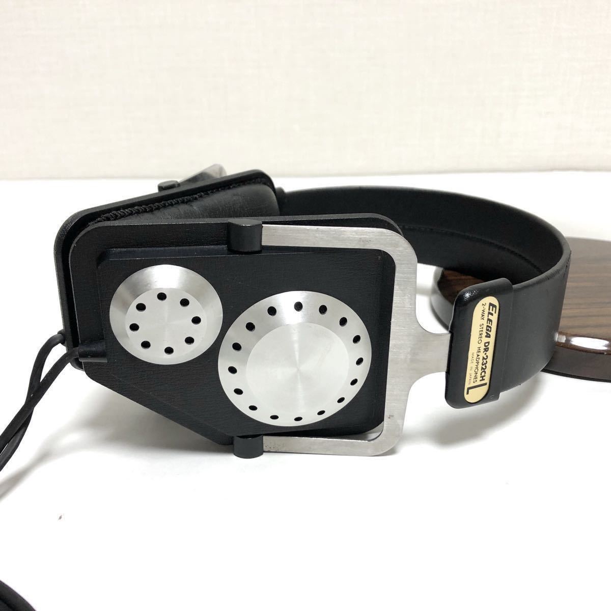 ELEGA エレガ DR-232CH 昭和レトロ ビンテージヘッドホン 【公式通販】