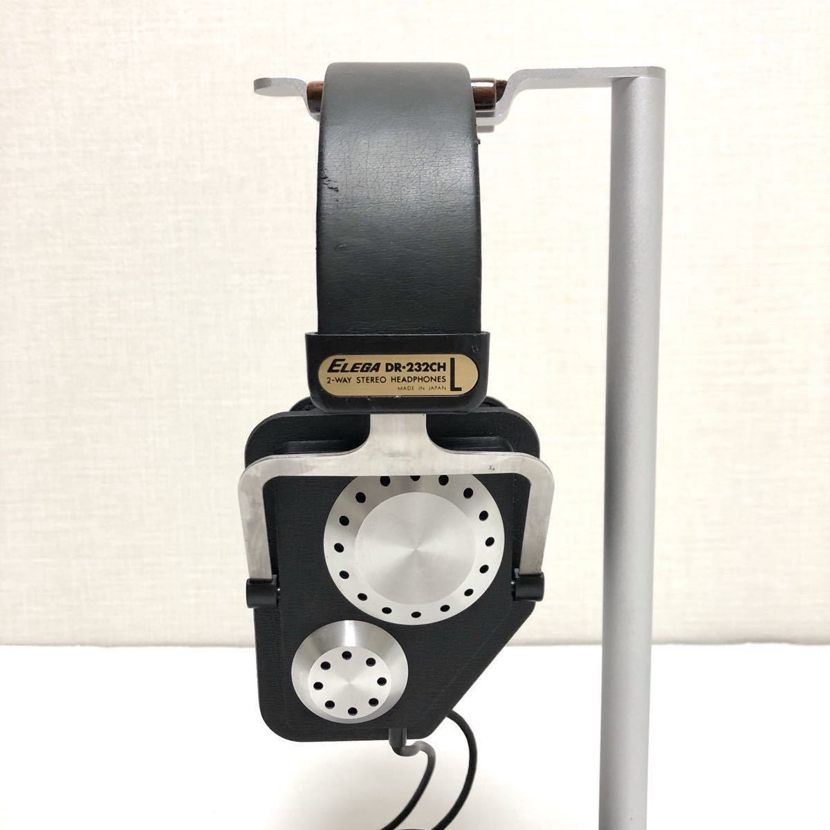 ELEGA エレガ DR-232CH　昭和レトロ ビンテージヘッドホン