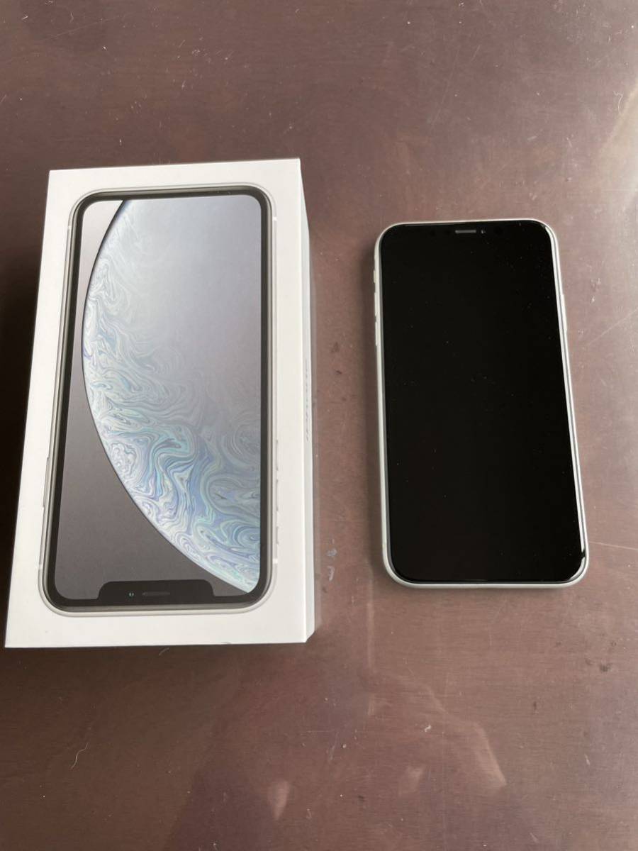 Apple iPhone XR 64GB ホワイトSIMロック解除 ネットワーク利用制限なし　送料無料 XR iPhone 64GB For Verizon 公式通販