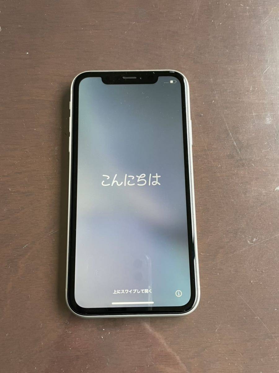 Apple iPhone XR 64GB ホワイトSIMロック解除 ネットワーク利用制限なし　送料無料 XR iPhone 64GB For Verizon 公式通販