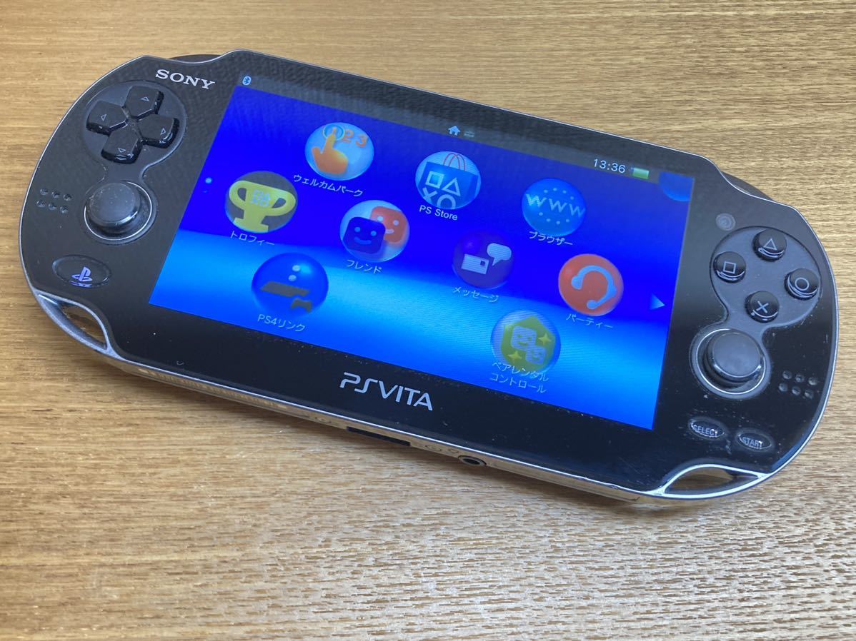良品 動作確認済み PS Vita PlayStation Vita 3G/Wi-Fiモデル