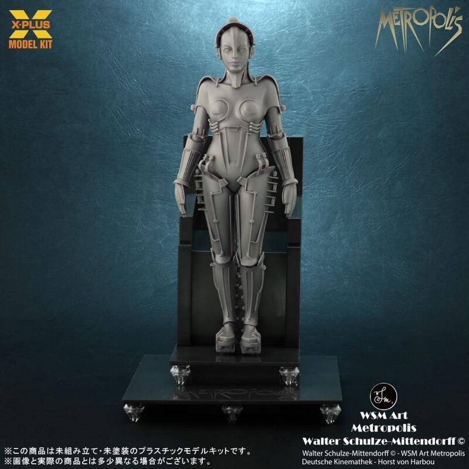 爆買い，HOT エクスプラス 1/8 メトロポリス マリア シルバースクリーンエディション Metropolis "SILVER SCREEN ver."(プラモデル)｜売買されたオークション情報、yahooの商品情報をアーカイブ公開 - オーク その他