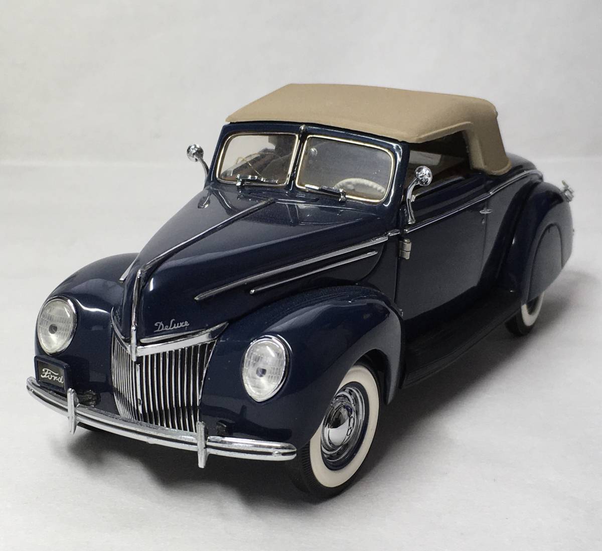 フランクリンミント 1/24☆ 1939 FORD DELUXE CONVERTIBLE 