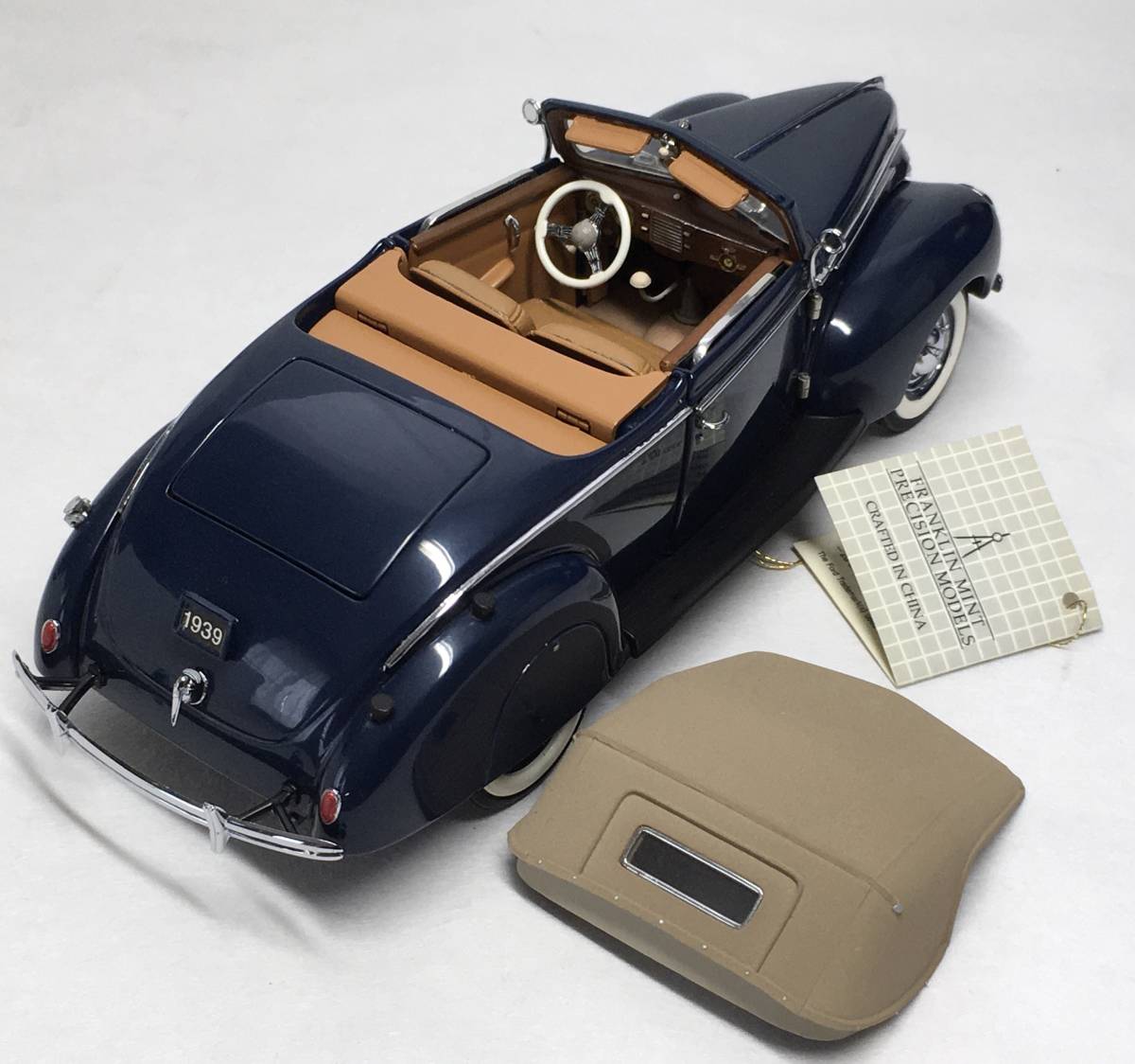 フランクリンミント 1/24☆ 1939 FORD DELUXE CONVERTIBLE 