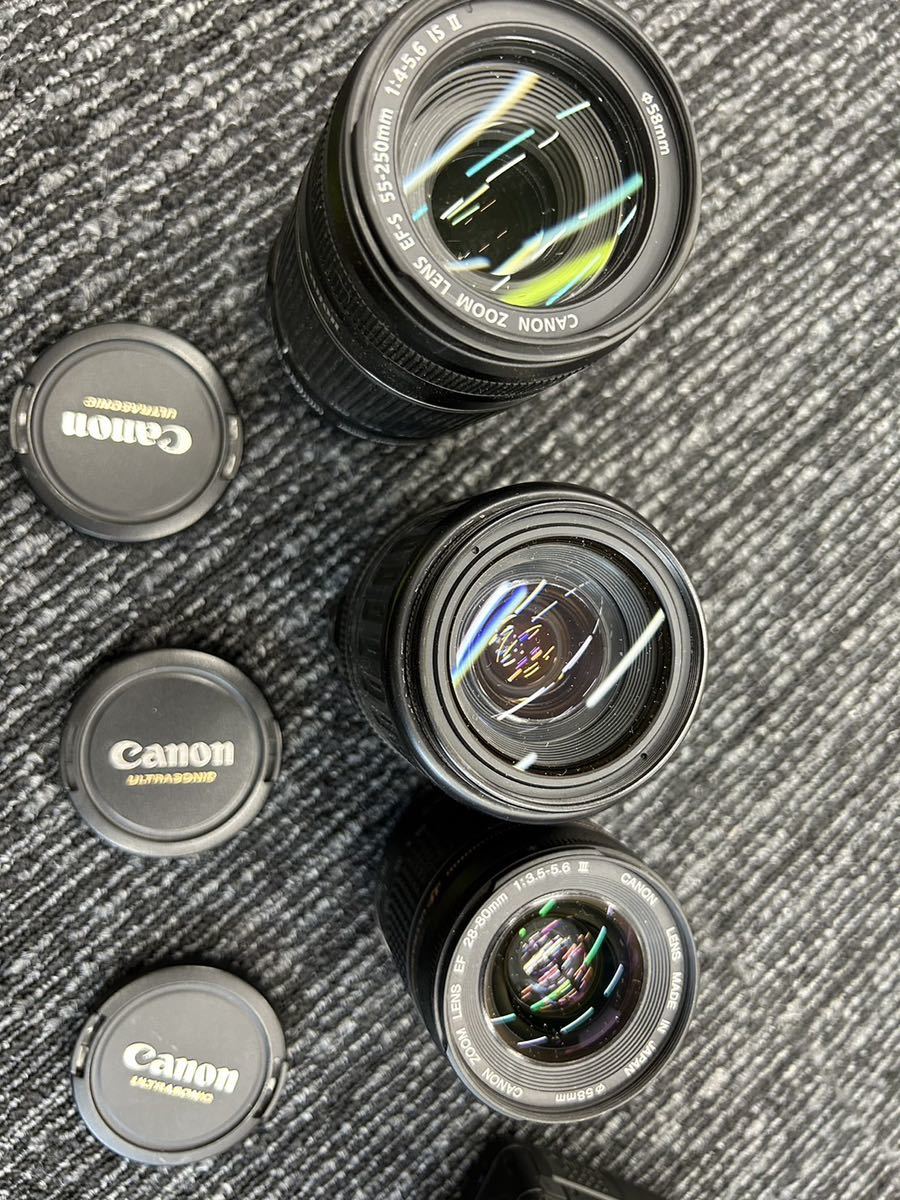 カメラ 一眼レフ レンズCanon他 セット カメラ まとめ売り 【中古】⑤
