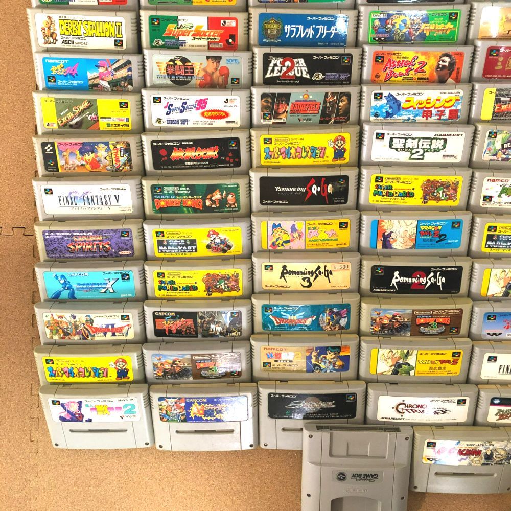 1円スタート】 スーパーファミコン ソフトのみ 100点 まとめ セット