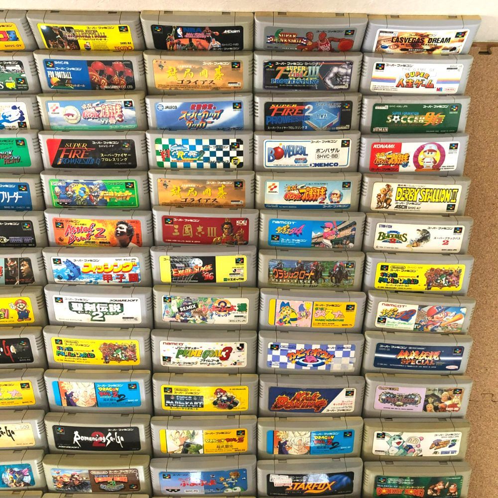 1円スタート】 スーパーファミコン ソフトのみ 100点 まとめ セット