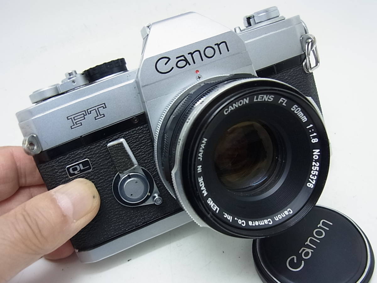 ☆ Canon FT QL ＋ FL 50mmF1.8 (点検整備済み！プリズム劣化無し