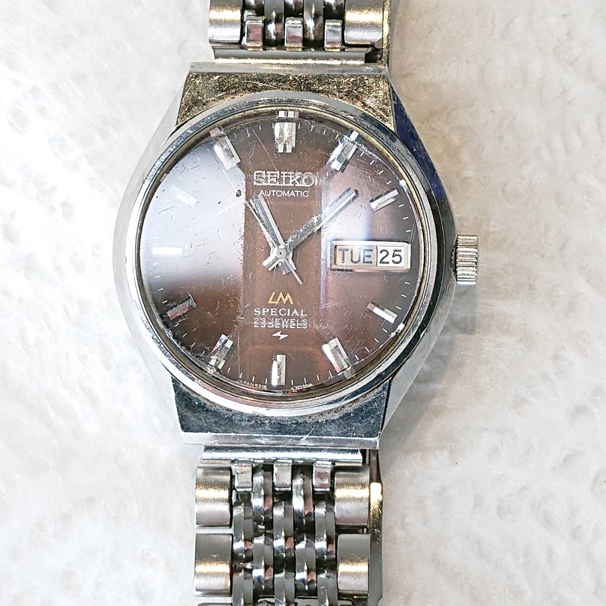 稼働 SEIKO LM 1969年5月製造 ロードマチック メンズ腕時計