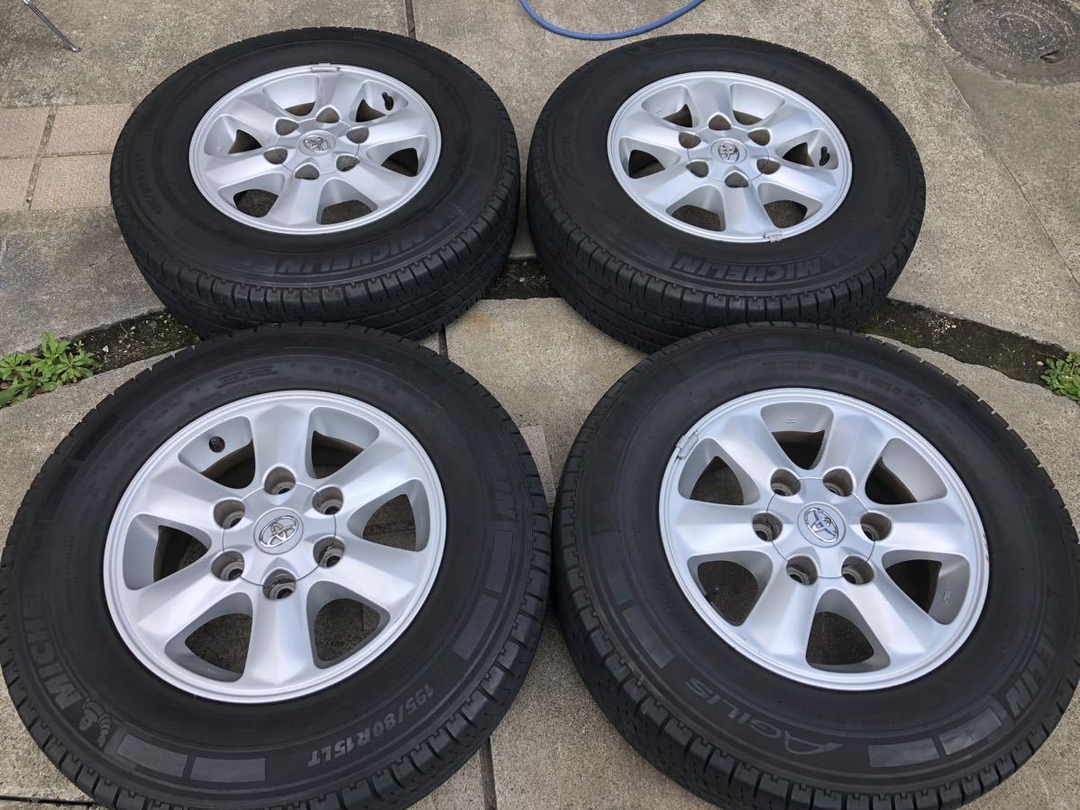 ハイエース 純正オプション ホイール 195/80R15 ☆トヨタハイエース
