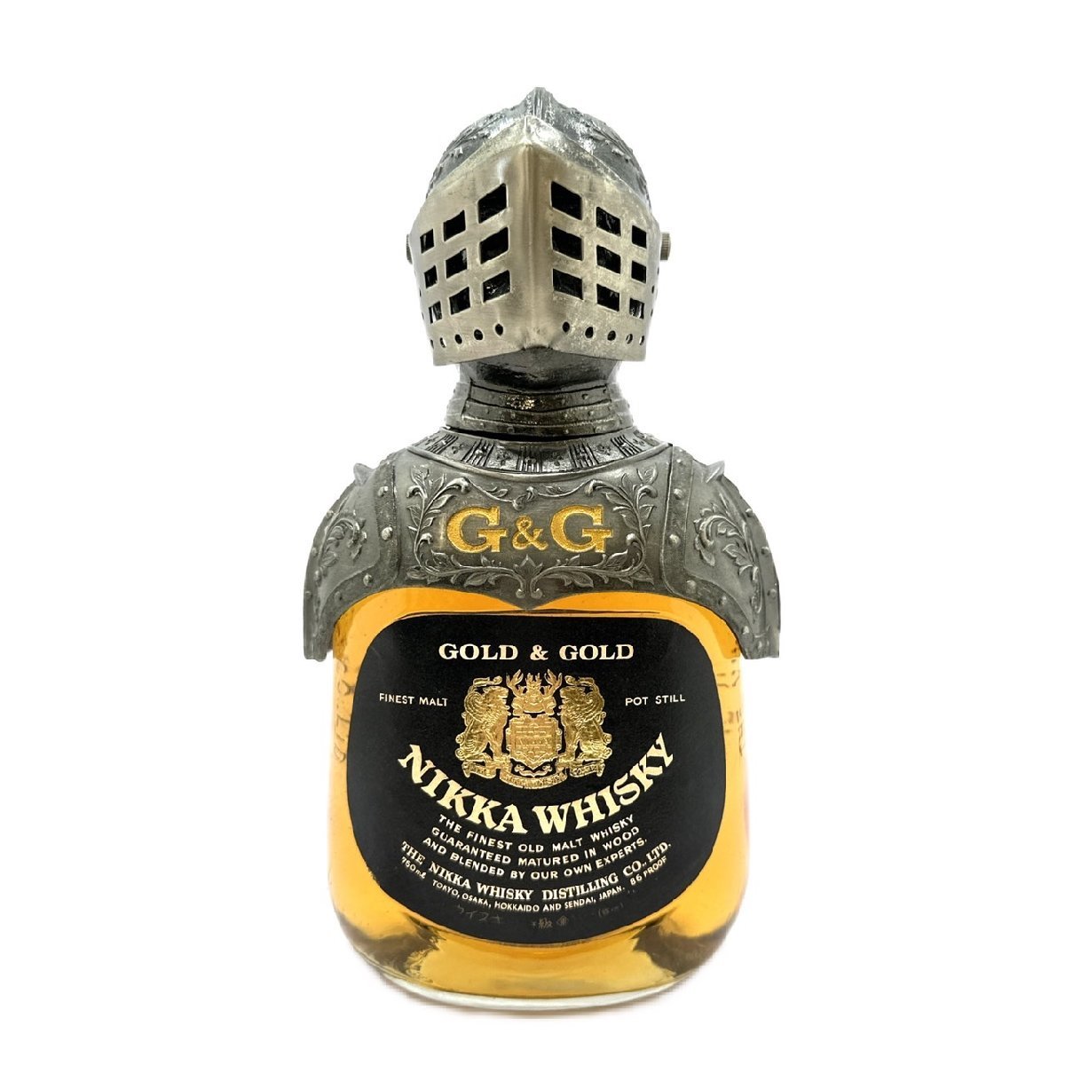 NIKKA WHISKY G＆G ニッカ ウイスキー ボトルカバー 戦国武将 武士 鎧