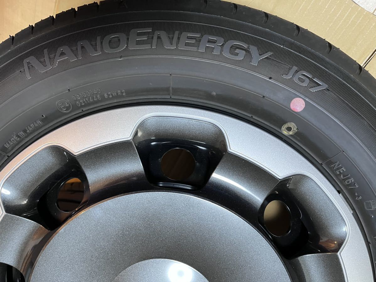 新車外し】10系シエンタ Zグレード スチールホイール タイヤセット 185