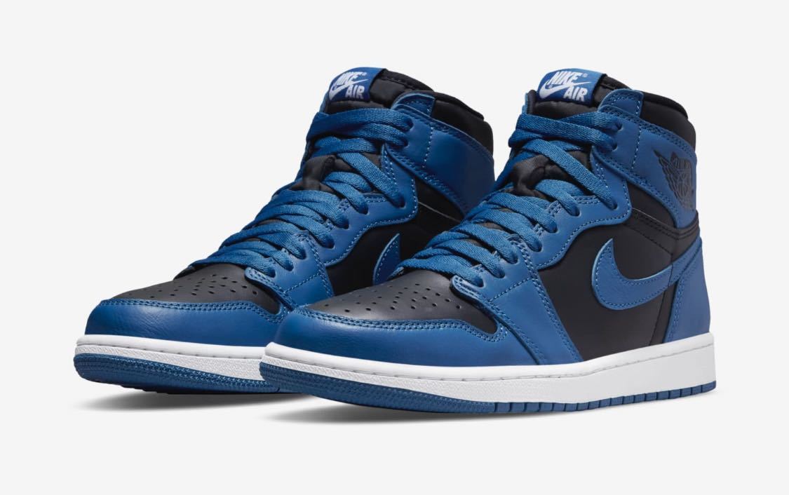 新品！NIKE AIR JORDAN 1 RETRO HIGH OG (US9.5、27.5cm) DARK MARINA BLUE ナイキ エアジョーダン ダークマリーナブルー 555088 404