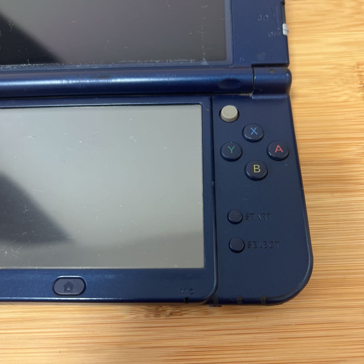 充電器付き】New Nintendo 3DS LL RED-001 任天堂 メタリックブルー  