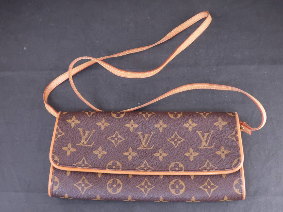 LOUIS VUITTON ルイヴィトン ポシェット・ツインGM M51852 モノグラム 