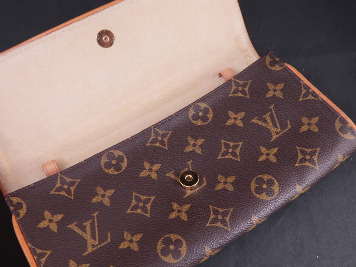LOUIS VUITTON ルイヴィトン ポシェット・ツインGM M51852 モノグラム