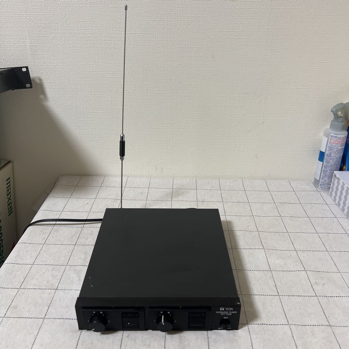 TOA】通電確認済 WT-750B チューナーパック(WTU-1710)1個内蔵 【公式通販】