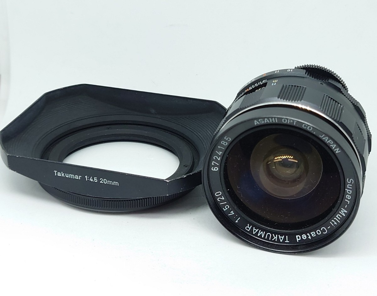 B01-047】 PENTAX Super-Multi-Coated TAKUMAR 1:4.5/20 一眼カメラ