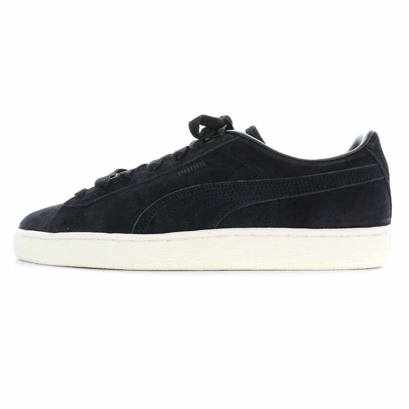 未使用品 プーマ PUMA スエード クラシック SUEDE CLASSIC 75th YEAR スニーカー ローカット US9.5 27.5cm 黒 ブラック