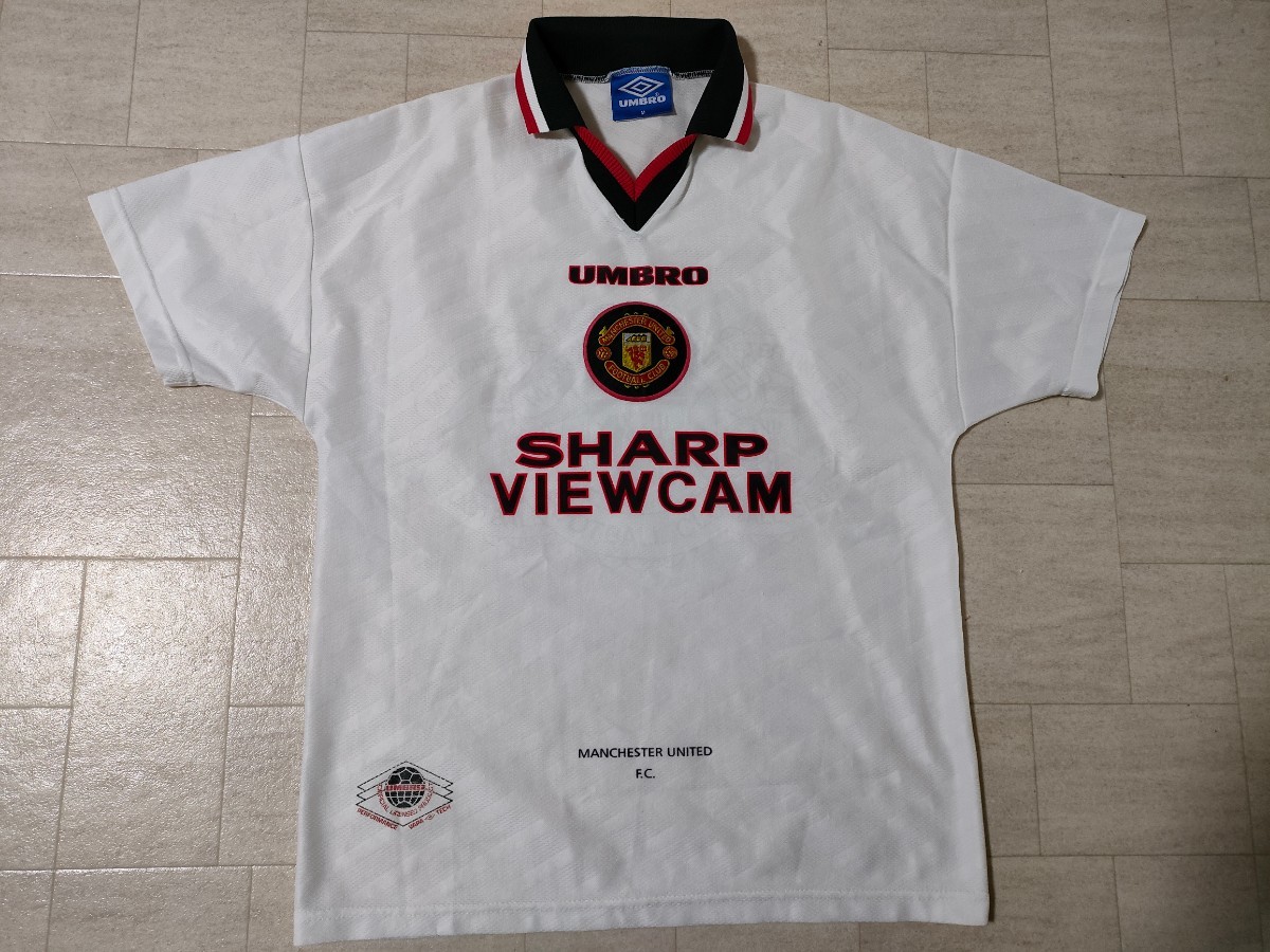 美品 96-97 青タグ Umbro Manchester City Away