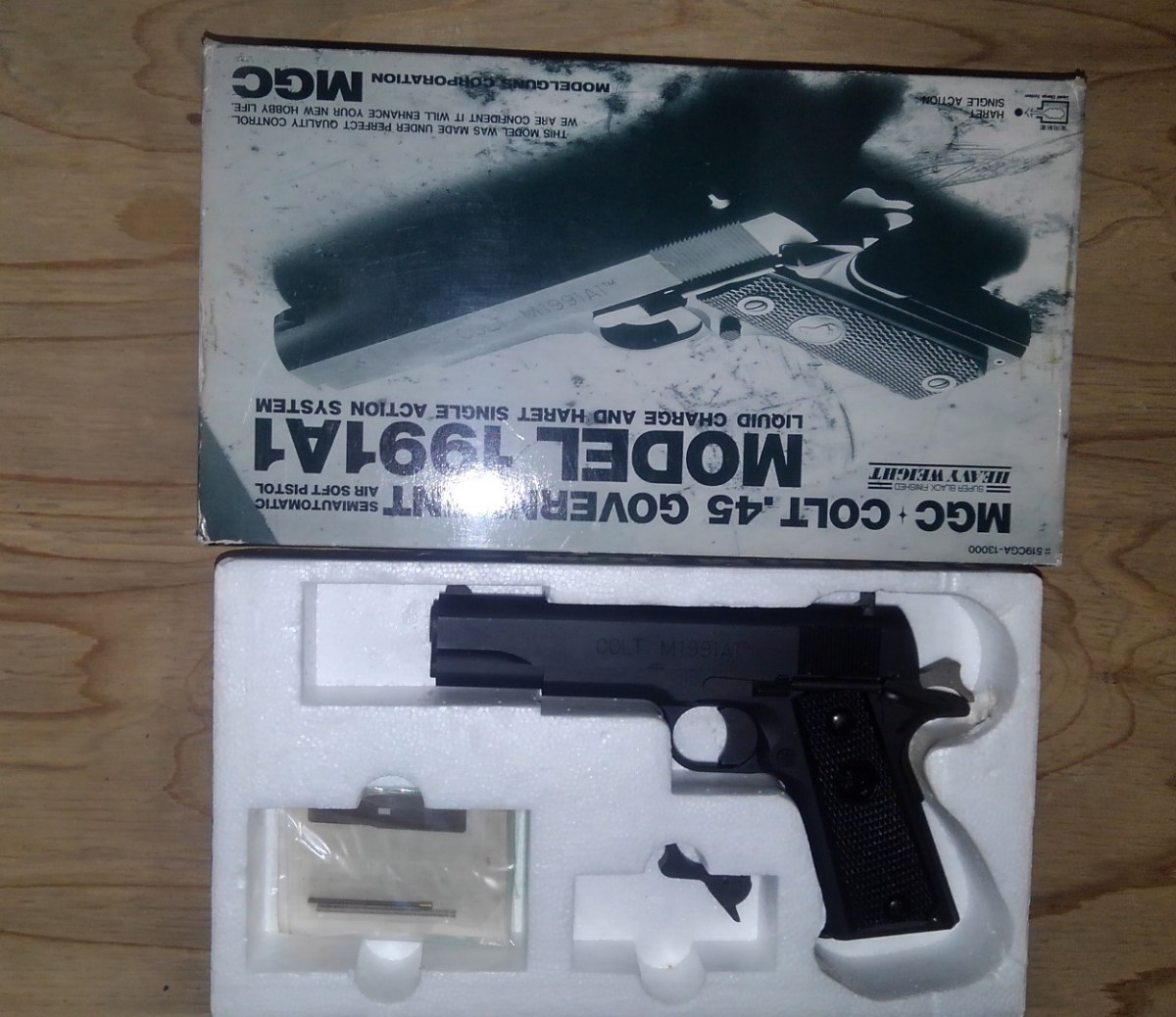 MGC コルト M1991A1 HW ガバメント 固定スライド ガスガン MGC] (中古