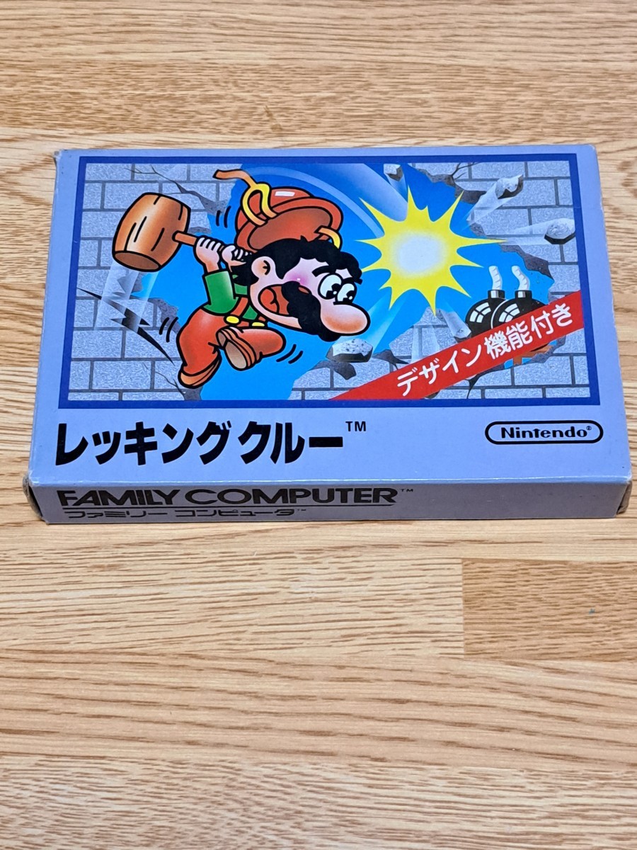 ファミコン レッキングクルー 箱説付 【公式通販】