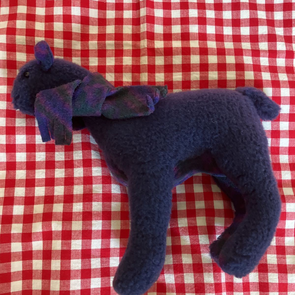 中古パタゴニアぬいぐるみ 羊紺色 1993年生まれ廃盤パタゴニアstuffed