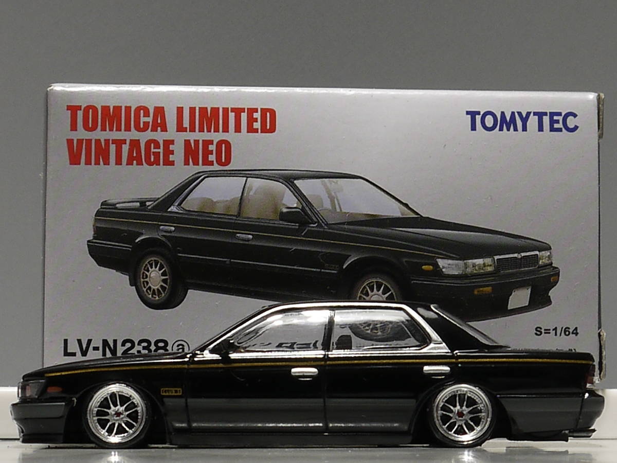 トミカリミテッド改 1/64 日産ローレル C33 ワークエモーション アルミ 