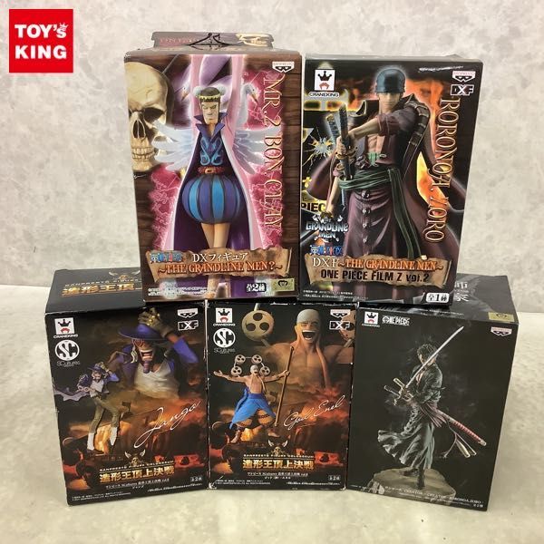 1円〜 未開封 ONE PIECE 造形王頂上決戦 ゴッド(神)・エネル、DXF THE