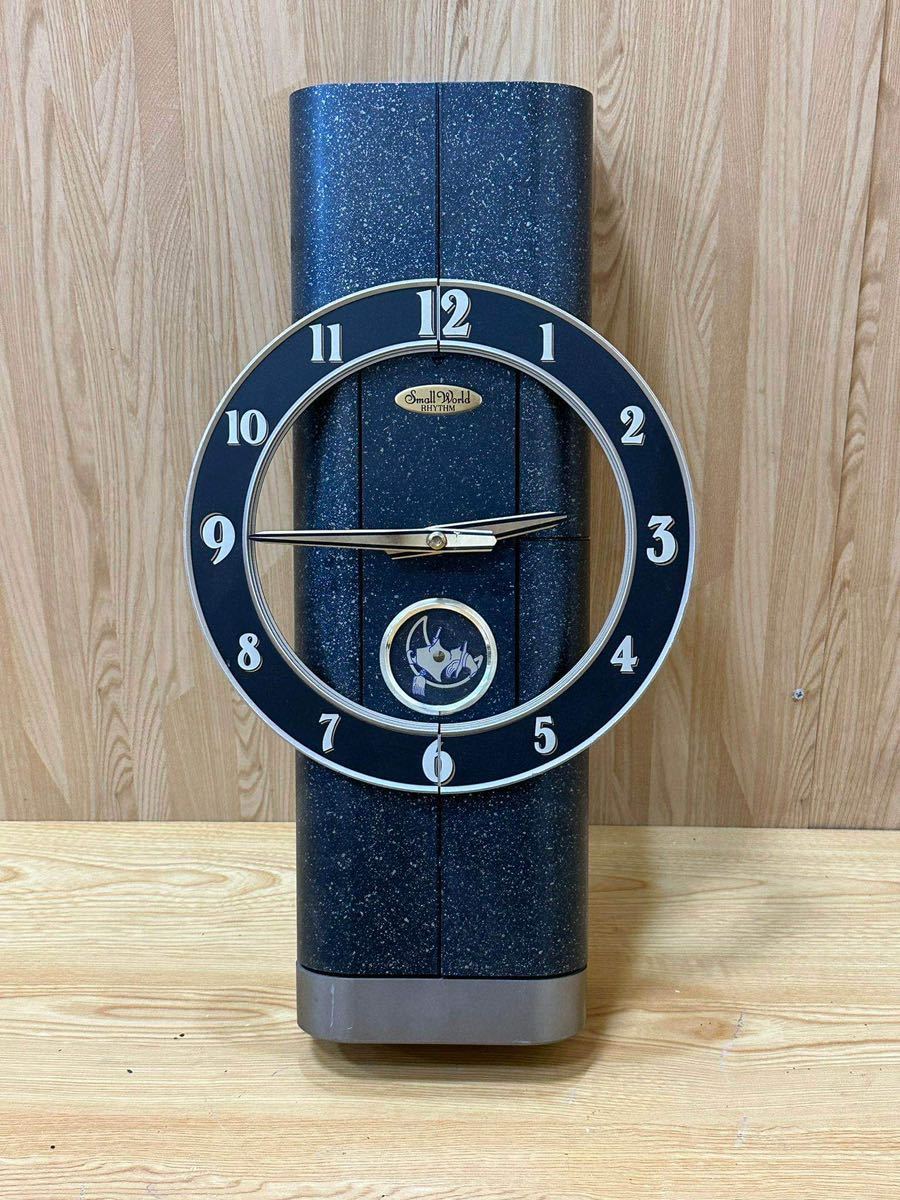 ☆ 壁掛け時計 からくり時計 Small World RHYTHM スモールワールドリズム WALL CLOCK ☆