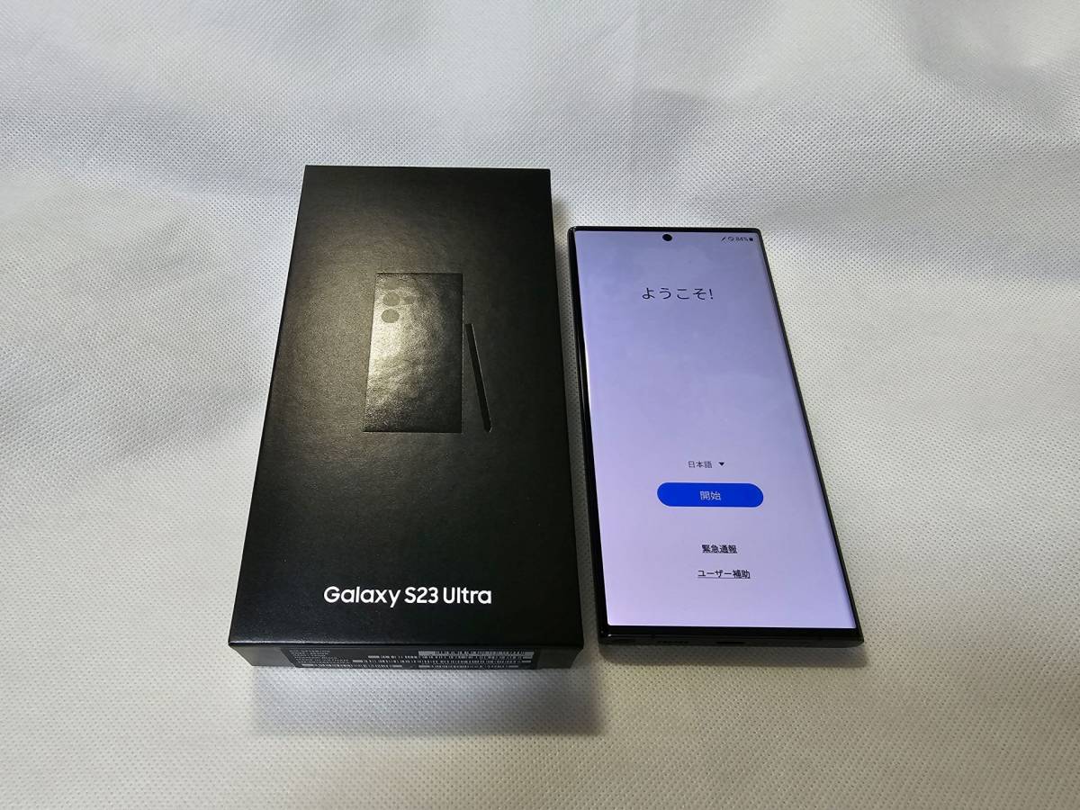 Galaxy S23 Ultra グローバル版 Dual物理SIM，12GB，256GB