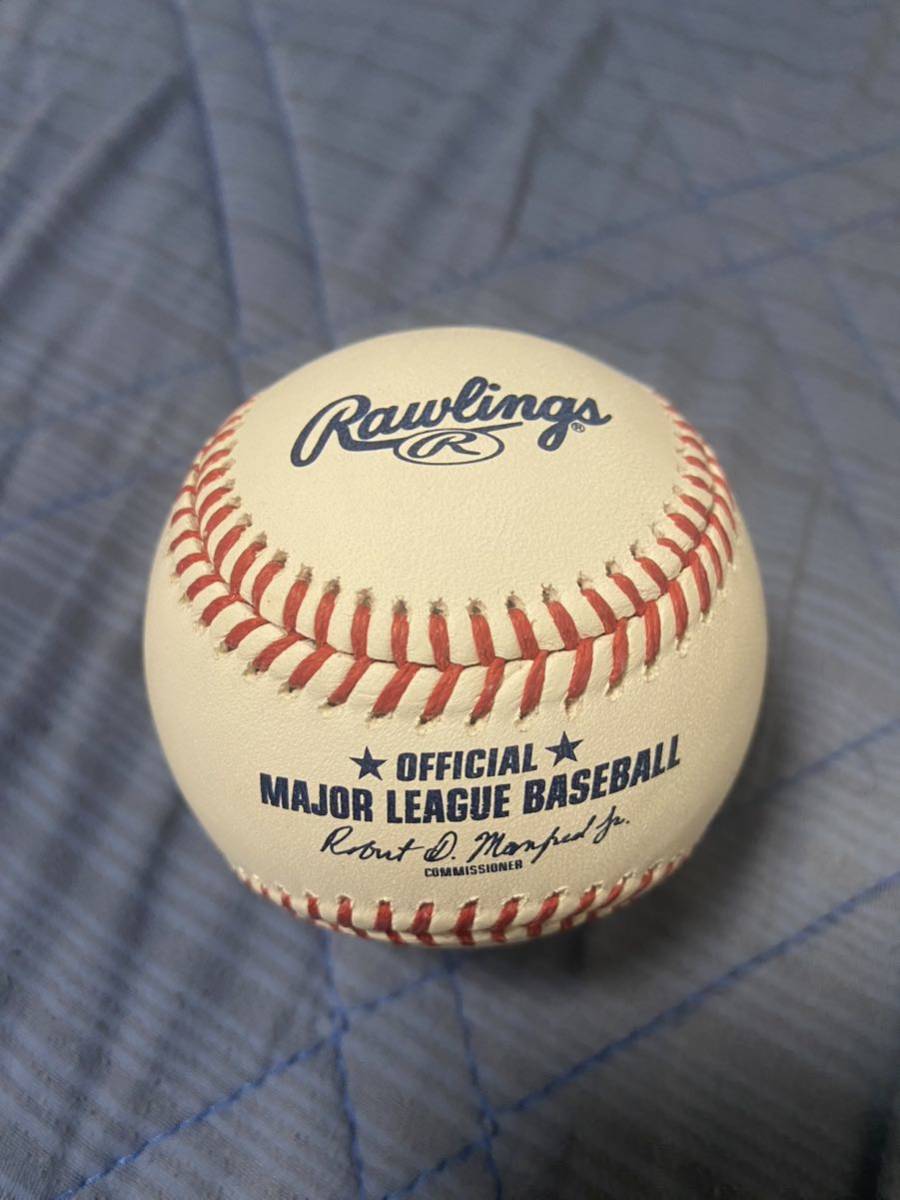 メッツ 千賀滉大 MLB 試合球 直筆サインボール ソフトバンクホークス