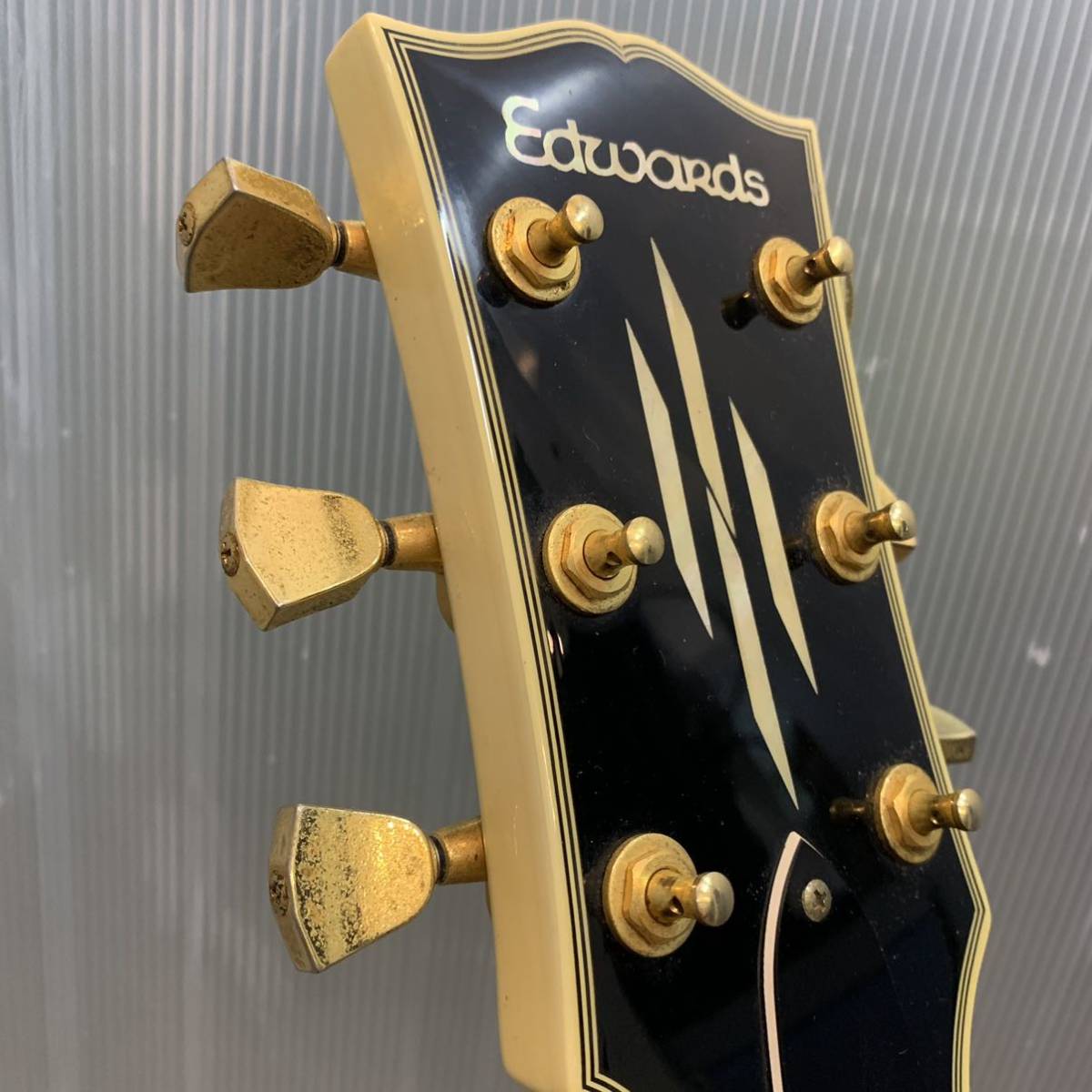 レスポール　Edwards EDWARDS レスポール エレキギター ソフトケース付き 弦なし 音出し未確認