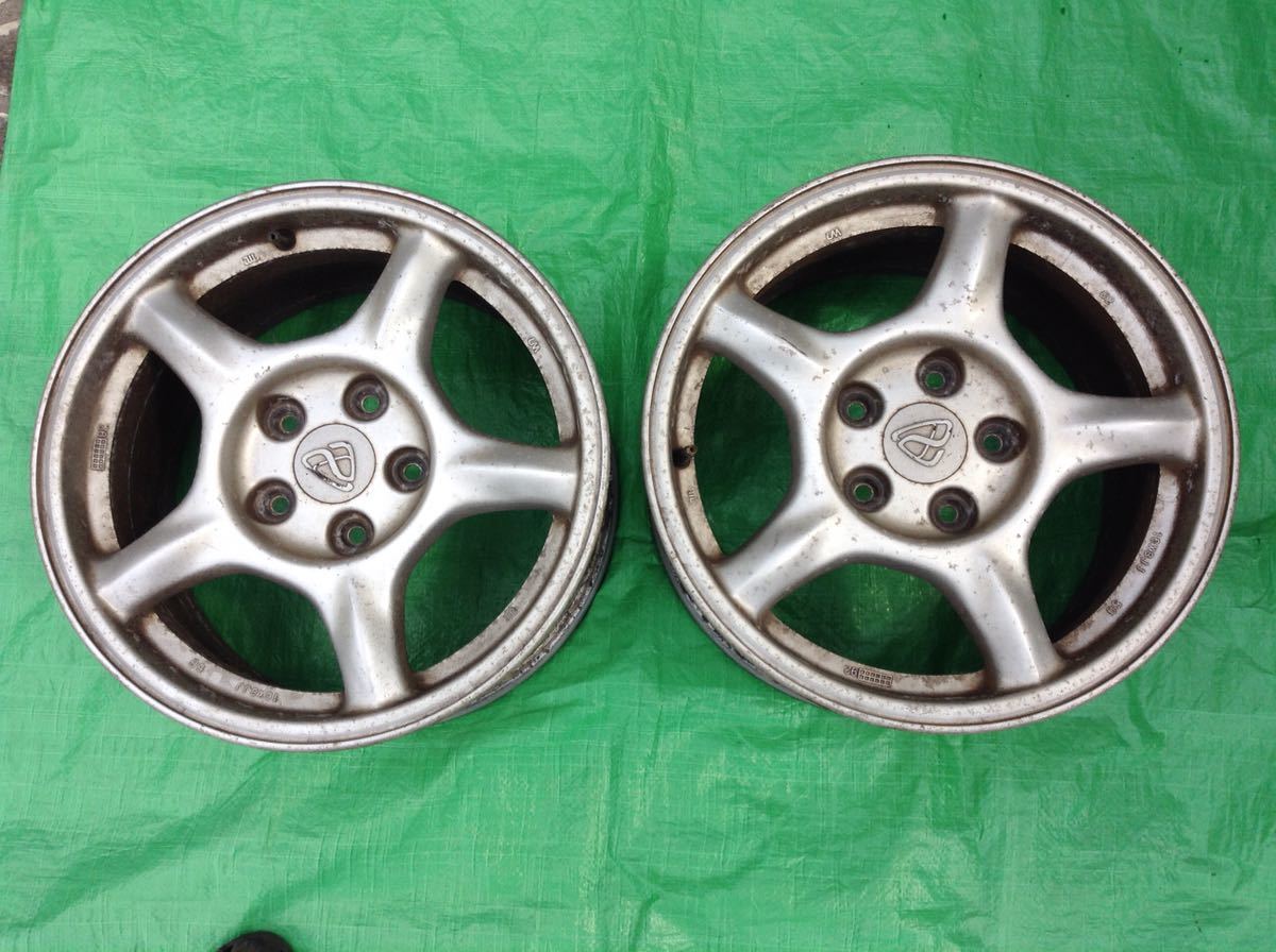 マツダrx7 fd 純正ホイール 16インチ 8j+50 pcd114.3 5穴 マツダ RX-7 FD3S 純正 ホイール 16インチ 8J 50 pcd114.3 2本 【公式