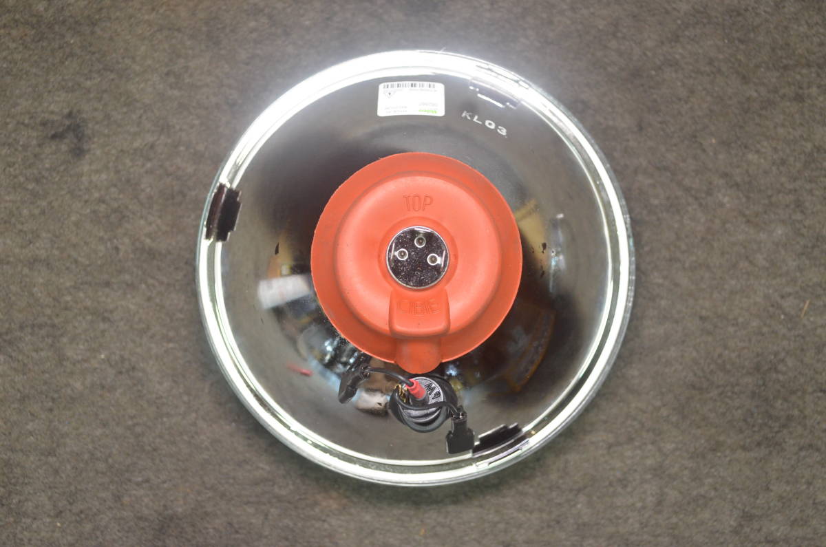 Y23-0473】オートバイ改造用 CIBIEヘッドライトレンズ 新古品/CIBIE