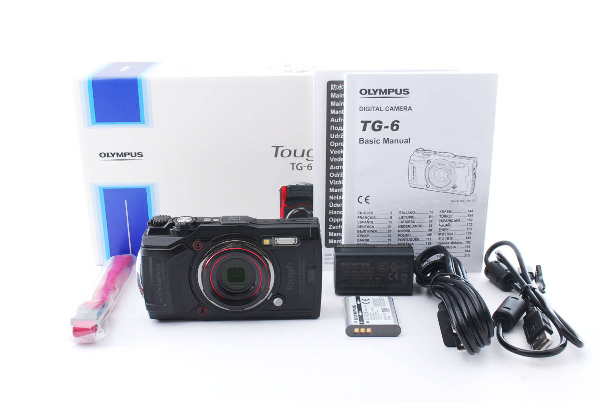★元箱付き！Top condition 美品級★ OLYMPUS オリンパス Tough TG-6 ブラック