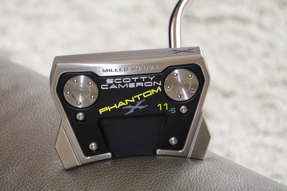 ★ 美品 スコッティーキャメロン/PHANTOM X11.5パター/ファントムX11.5パター/34インチ　ガラスコーティング済 ★