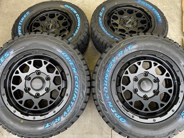 4本セット RAYS DAYTONA M9 ブラックエディション 16x6.5J 6/139.7 +38