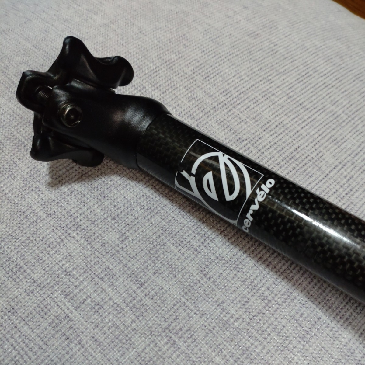 カーボンフレーム・フォーク・シートポスト付き（他付属せず