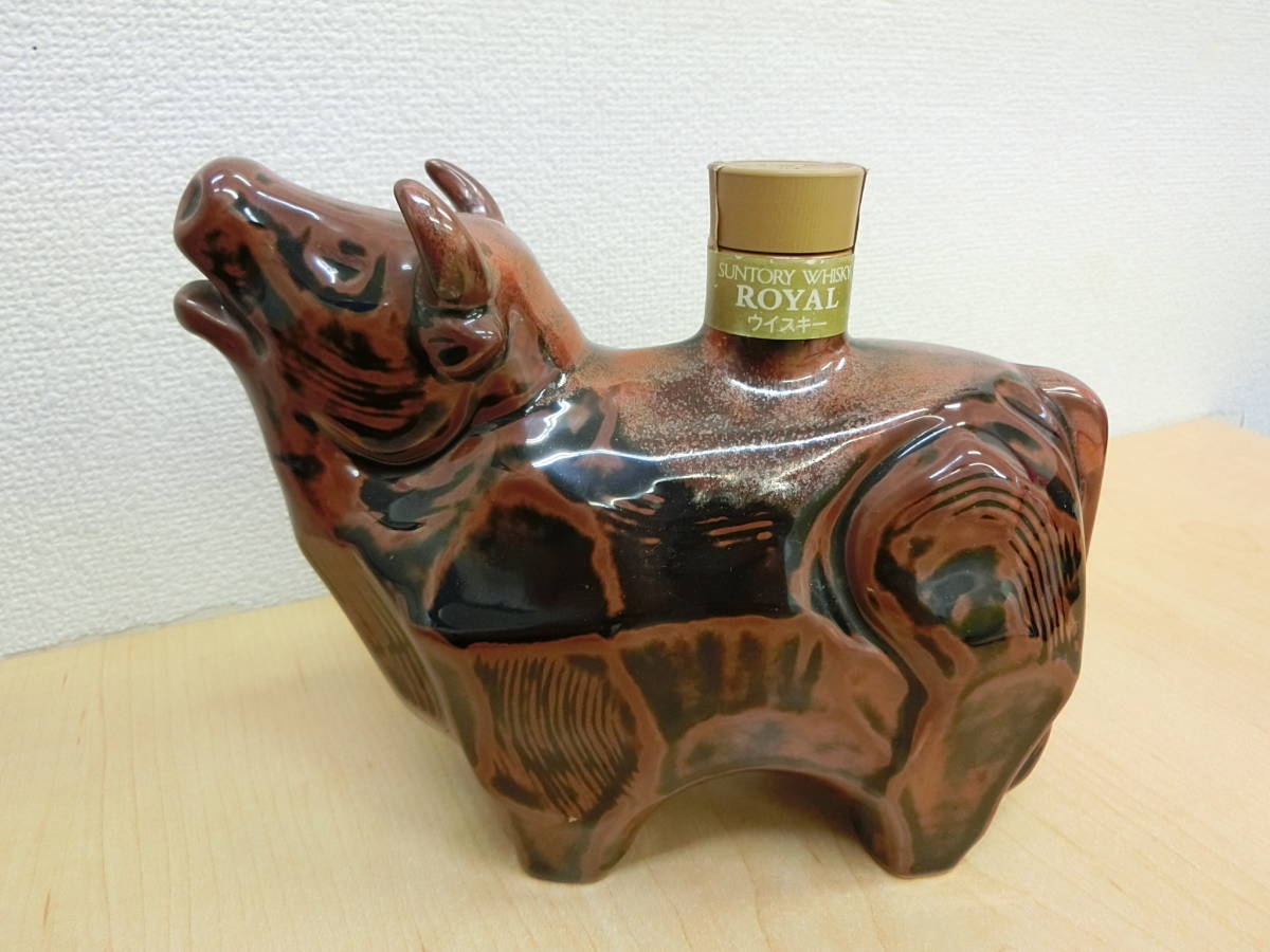 SUNTORY ROYAL 干支ボトル 古酒 未開栓 インテリア SUNTORY ROYAL 干支
